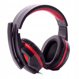 Słuchawki HYKKER Gaming Sound XR Czerwone OUTLET