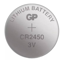 Bateria Pastylkowa Guzikowa Płaska CR2450 GP Batteries 610 mAh 1 sztuka