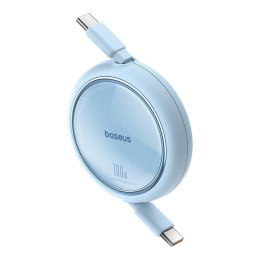 Kabel USB-C do USB-C Baseus Free2Draw, PD, 100W, 1m (niebieski)