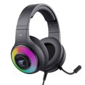 Słuchawki gamingowe Havit H2042d RGB (czarne)