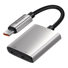 Adapter audio 2w1 USB-C do 2x USB C Mcdodo CA-5570