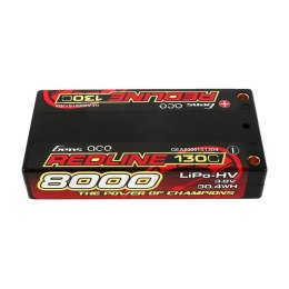 Bateria Lipo GENS ACE REDLINE SERIES 8000mAh 3.8V 1S2P 130C