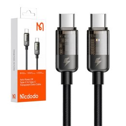 Kabel USB-C do USB-C Mcdodo CA-2840, PD 100W, 1.8m (czarny)