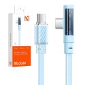 Kabel USB-C do USB-C Mcdodo CA-3452 100W 90 stopni 1.2m (niebieski)