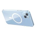 Magnetyczne Etui Baseus Crystal Series do iPhone 14 Plus + szkło hartowane