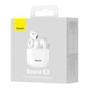 Słuchawki TWS Baseus Bowie E3 (białe)